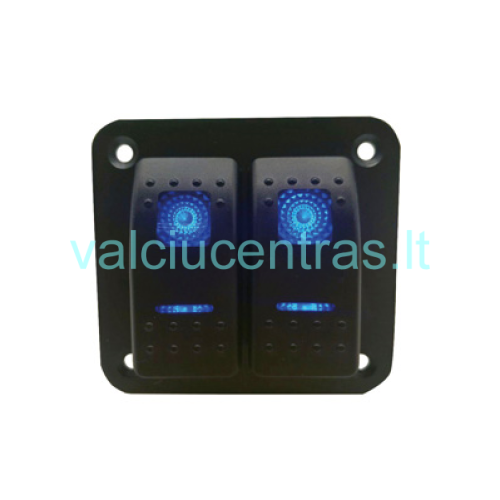 2/4/8 jungiklių skydelis